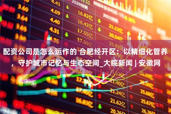 配资公司是怎么运作的 合肥经开区：以精细化管养，守护城市记忆与生态空间_大皖新闻 | 安徽网